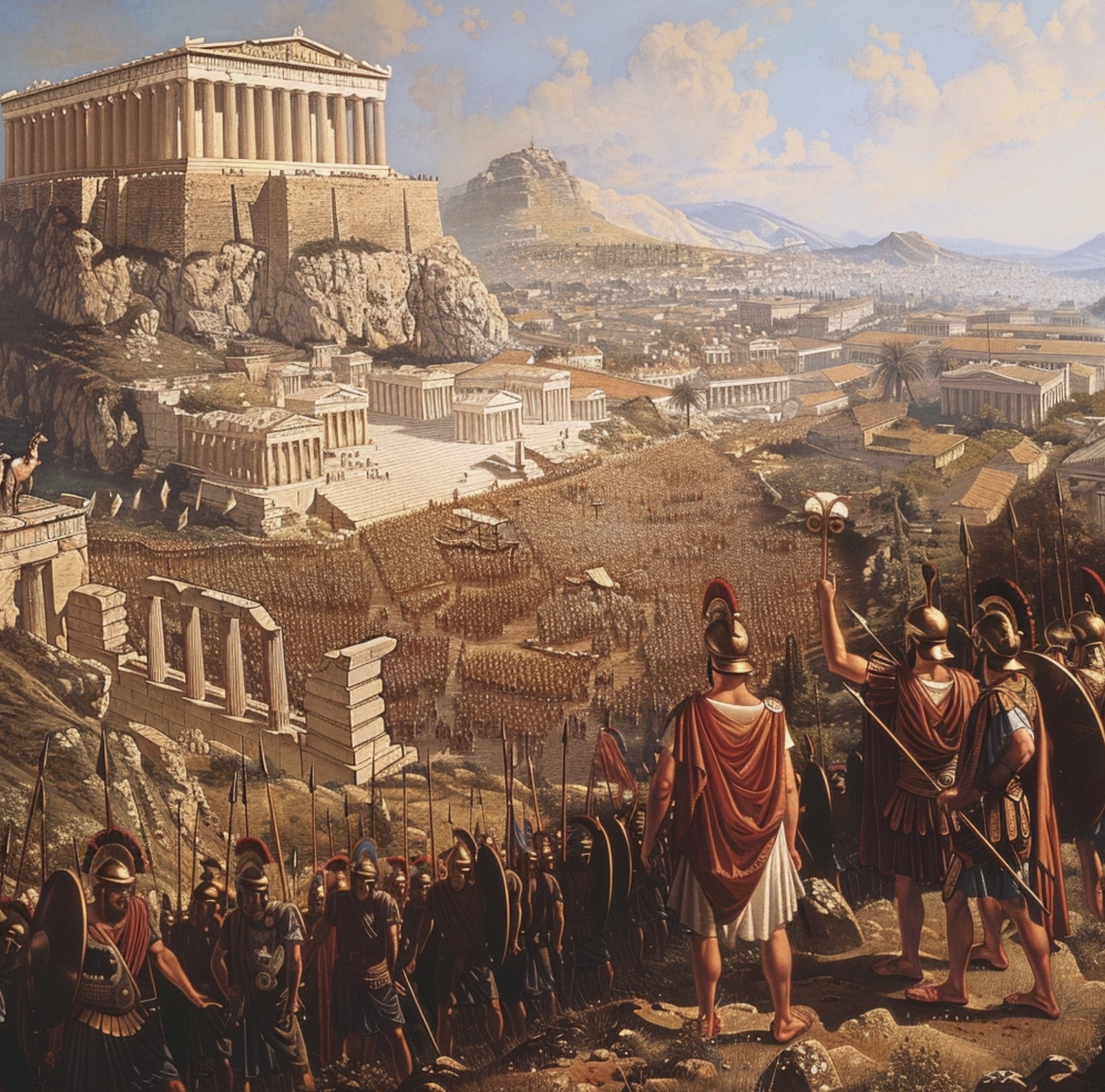 민주주의와 군국주의의 교차점: 고대 그리스 아테네와 스파르타의 체제 비교